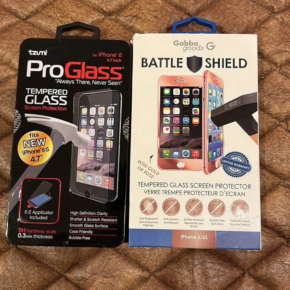 NWT iPhone screen protection iPhone 6 or 6/7 plus